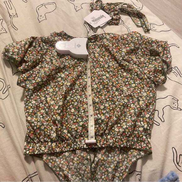 NWT Speechless kids cottagecore blouse and scrunchie - Picture 4 of 6